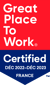 logo for the Great Place to Work label