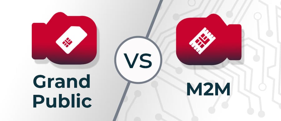 Carte SIM M2M vs Grand public