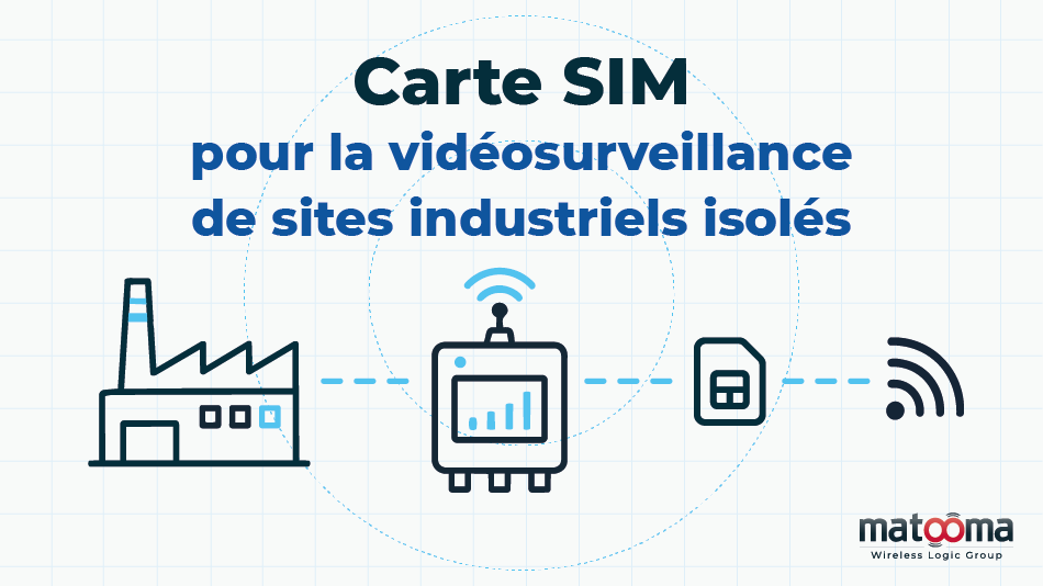 Carte SIM pour la supervision de sites industriels isolés