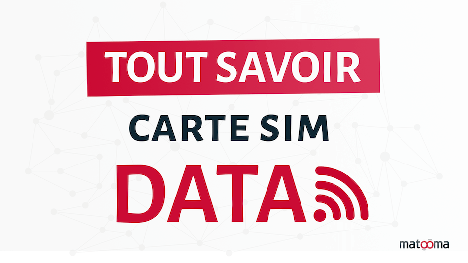 Carte SIM Data uniquement